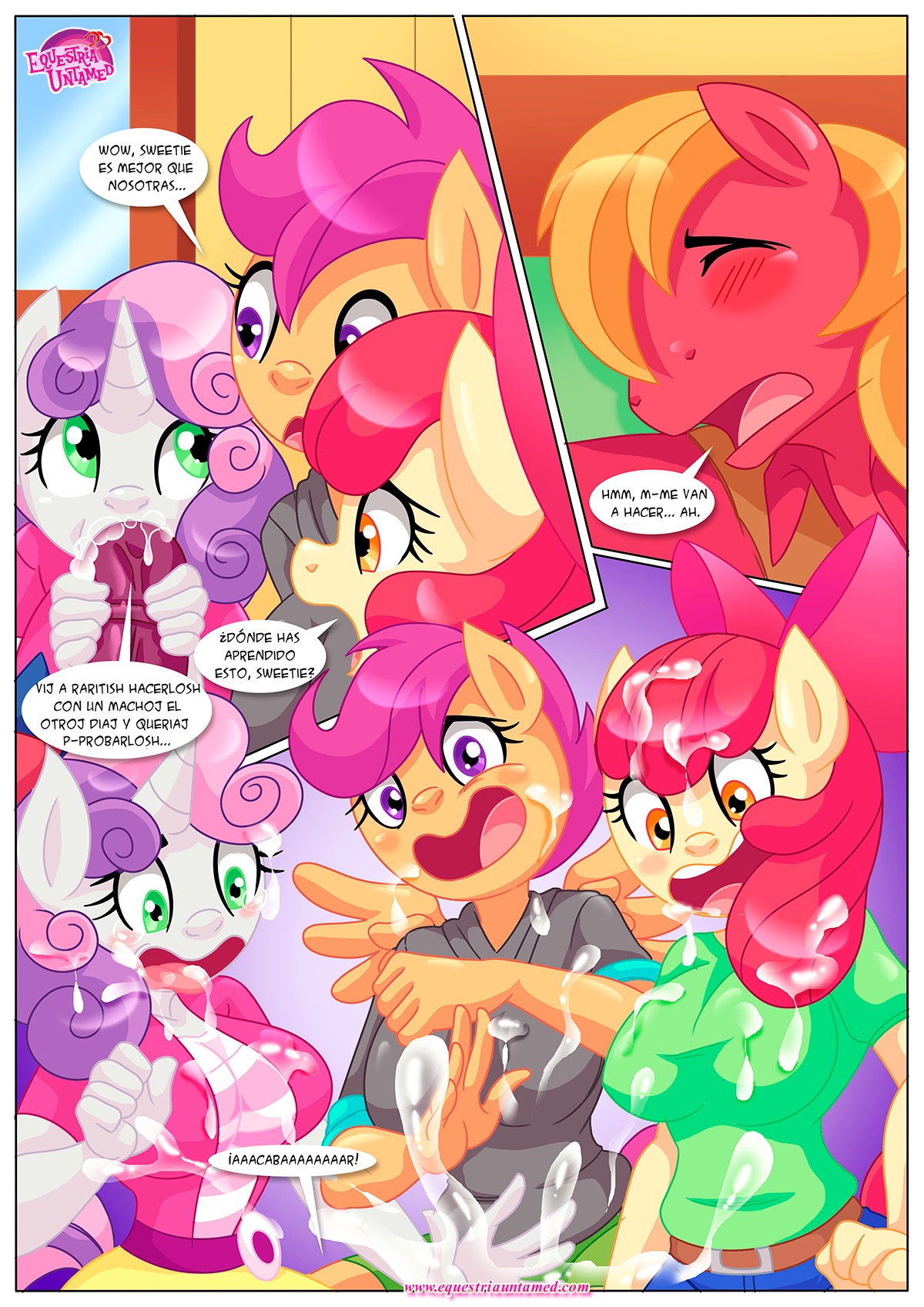 [Palcomix] Applejack's Secret Is Out (My Little Pony Friendship Is Magic)