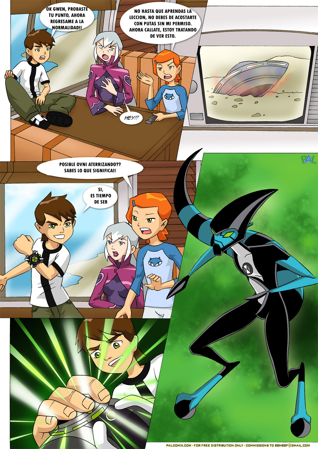 [Palcomix] Early Parole (Ben 10)