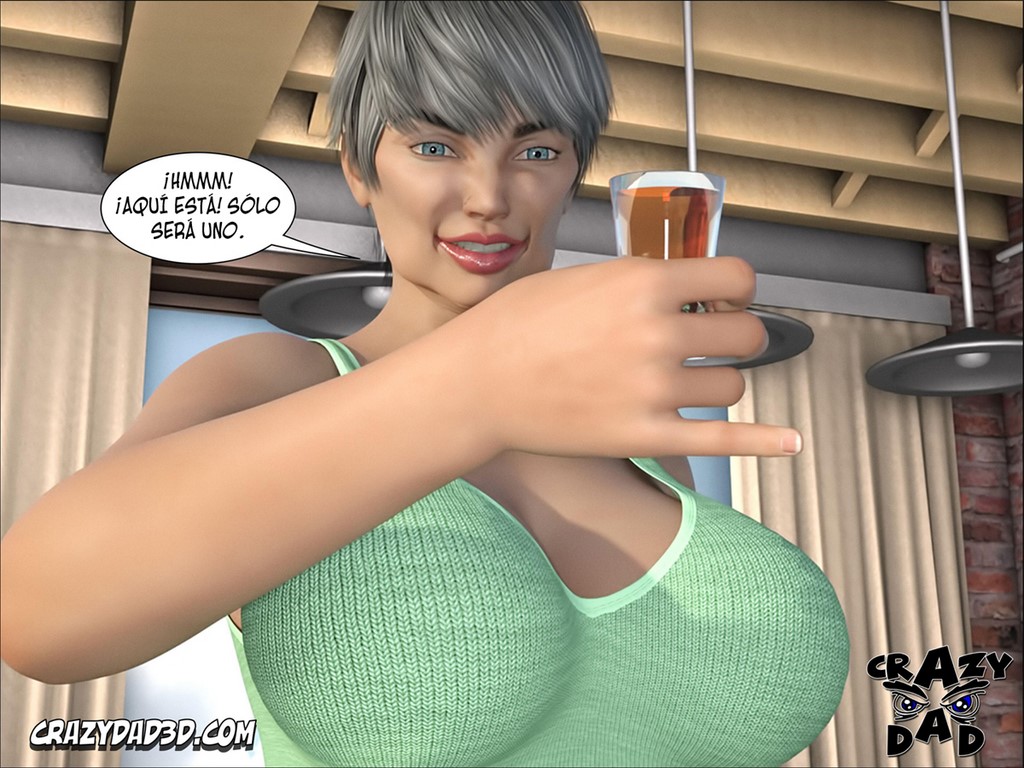 [CrazyDad3D] Foster Mother 8 (Comic Porn)