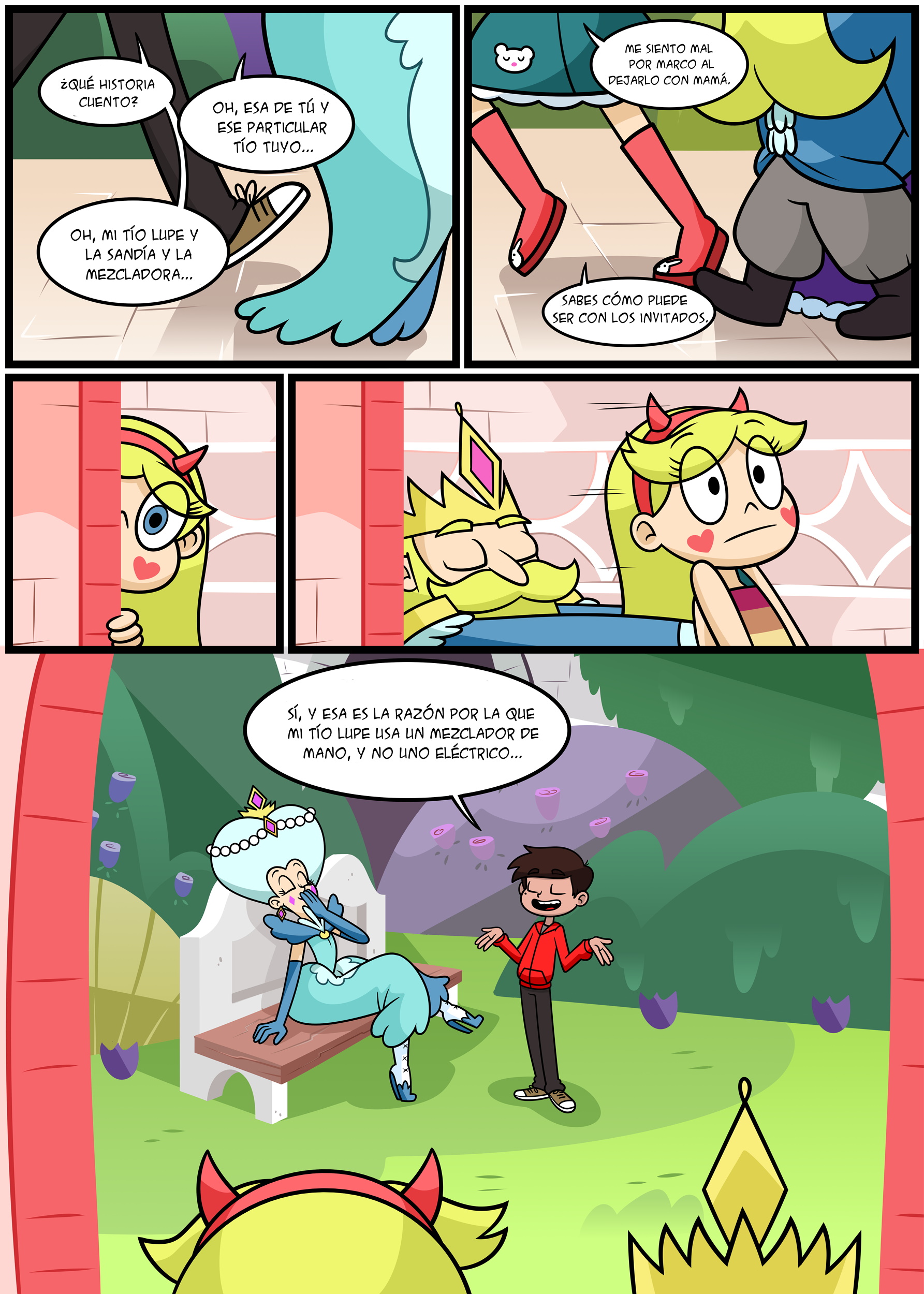 [Xierra099] Alone with the Queen (Star vs The Forces of Evil)