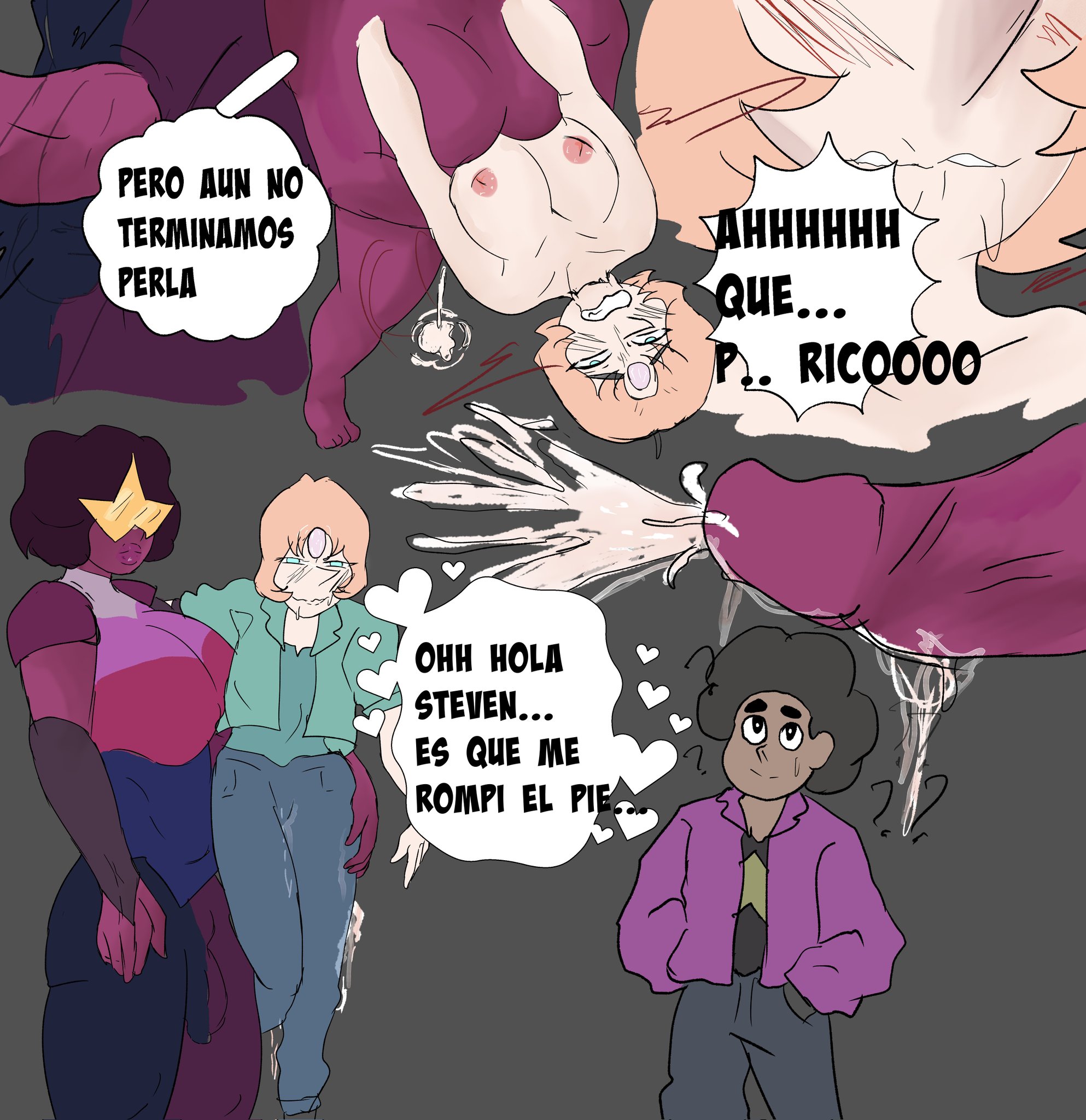 [Cookie] Perla X Garnet (Steven Universe)