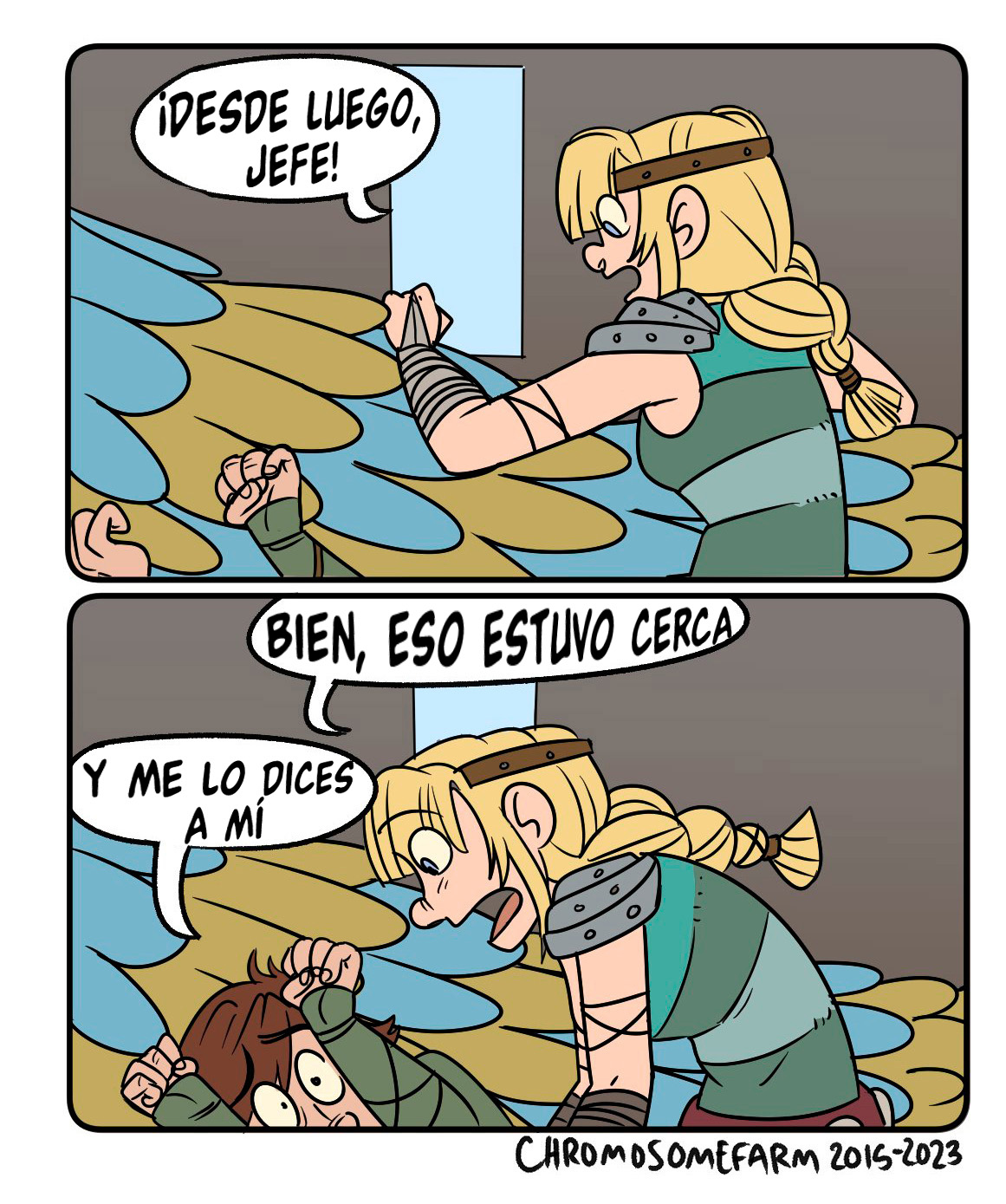 [ChromosomeFarm] La Miel & el Hacha (How to Train your Dragon)