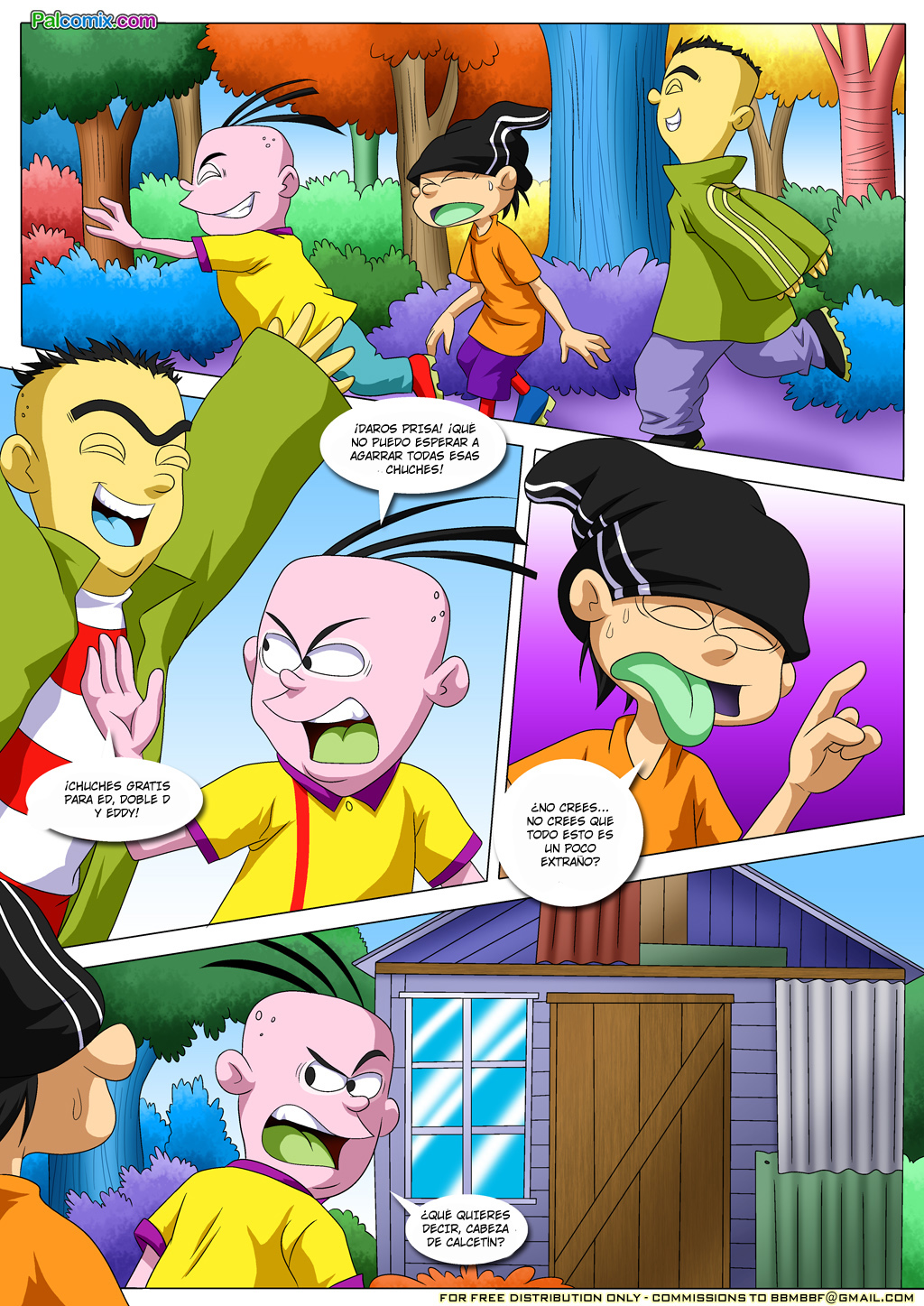 [Palcomix] Dirigiendo A Un Duro Ed (Ed, Edd, n' Eddy)