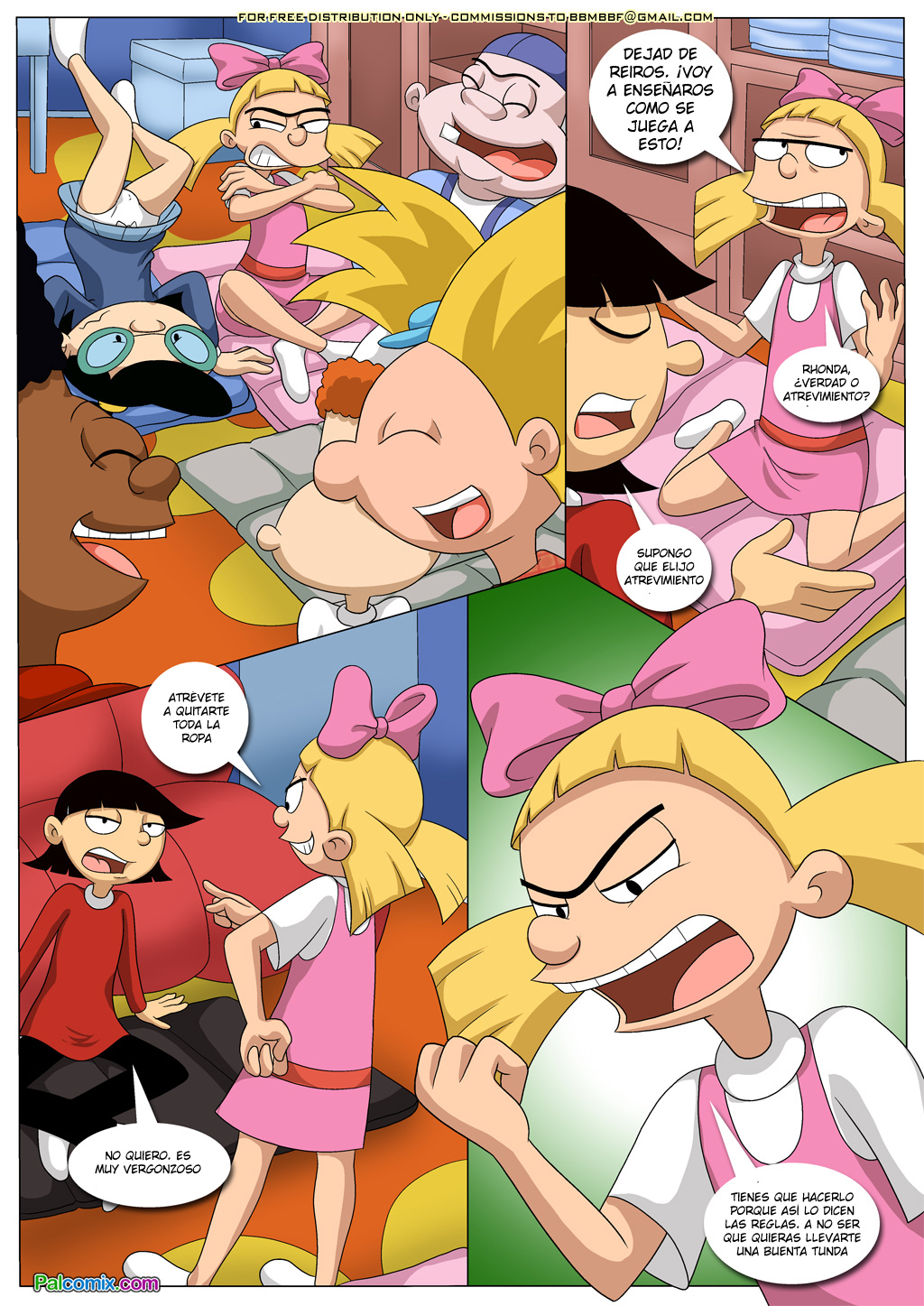 [Palcomix] Tras La Fiesta (Hey Arnold)