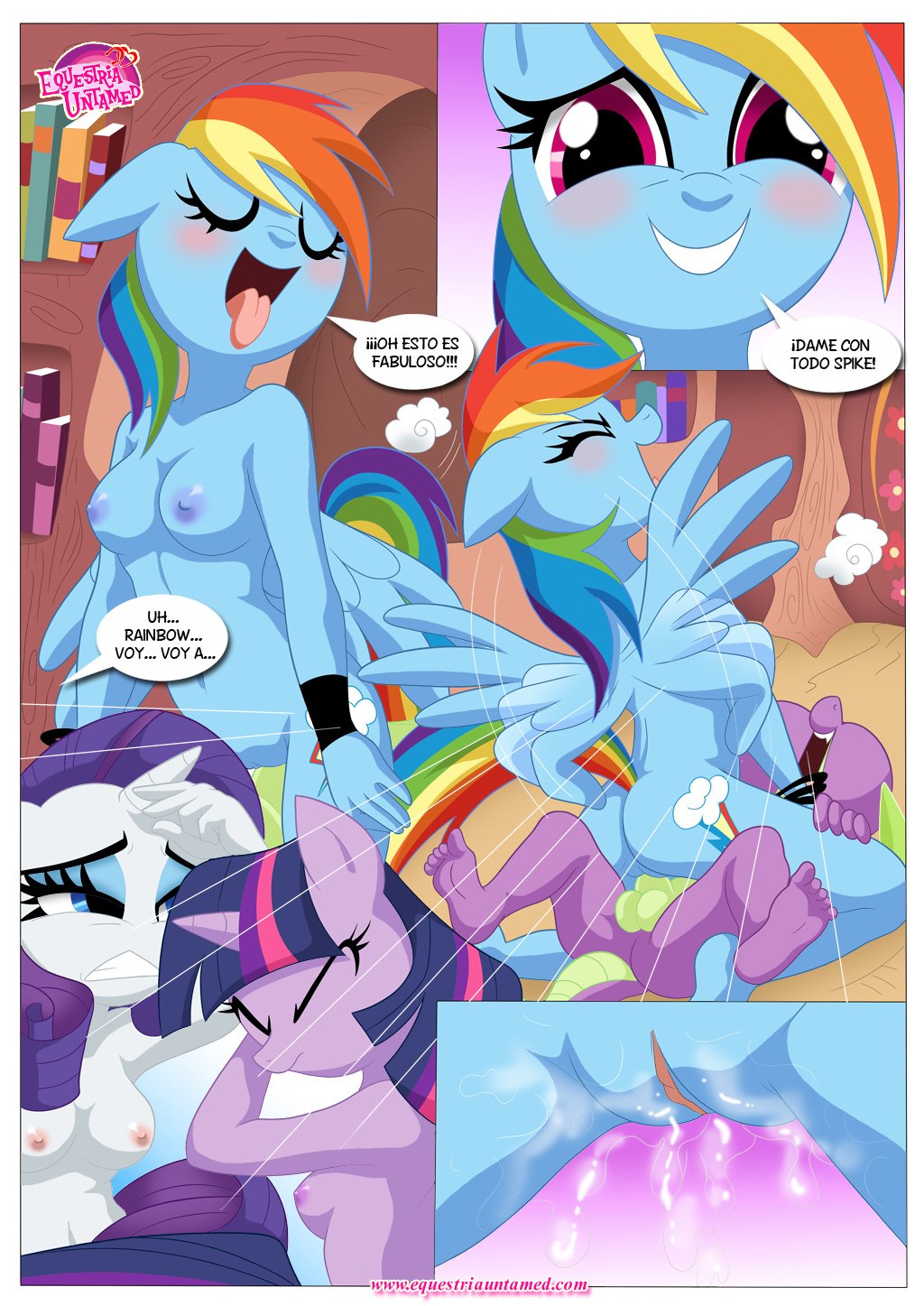 [Palcomix] My Little Orgy (My Little Pony Friendship is Magic)