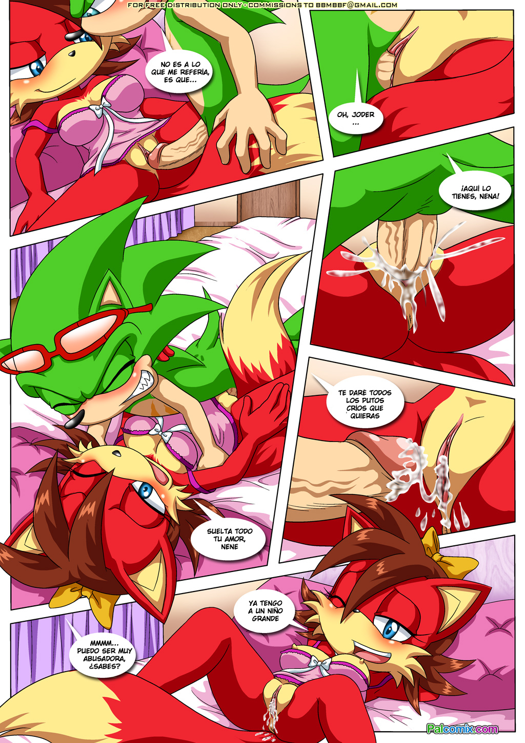 [Palcomix] That´s a Bad Fox (Sonic)