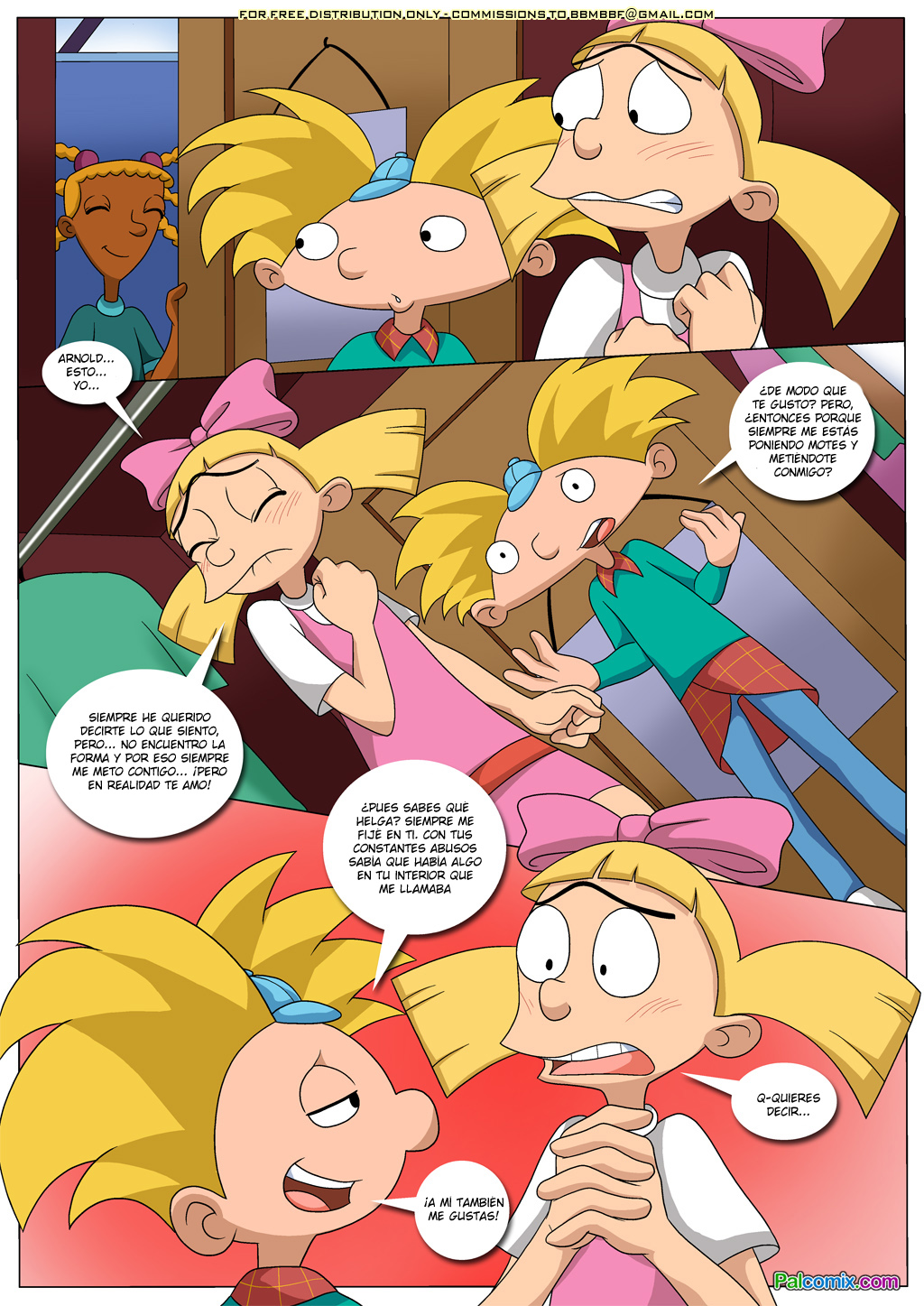 [Palcomix] Tras La Fiesta (Hey Arnold)