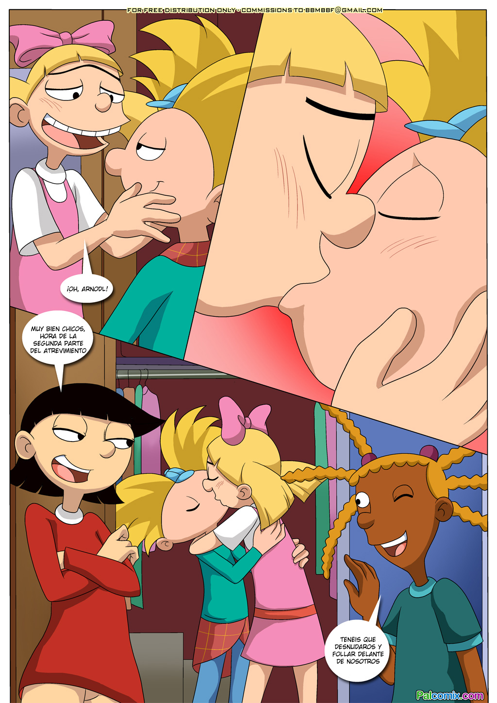 [Palcomix] Tras La Fiesta (Hey Arnold)