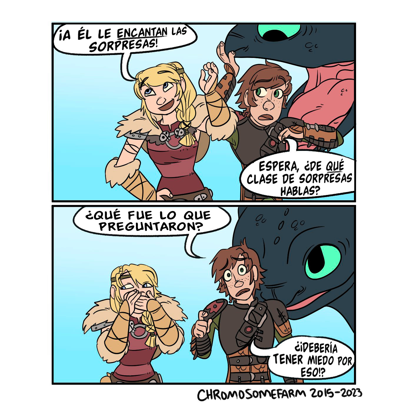 [ChromosomeFarm] La Miel & el Hacha (How to Train your Dragon)