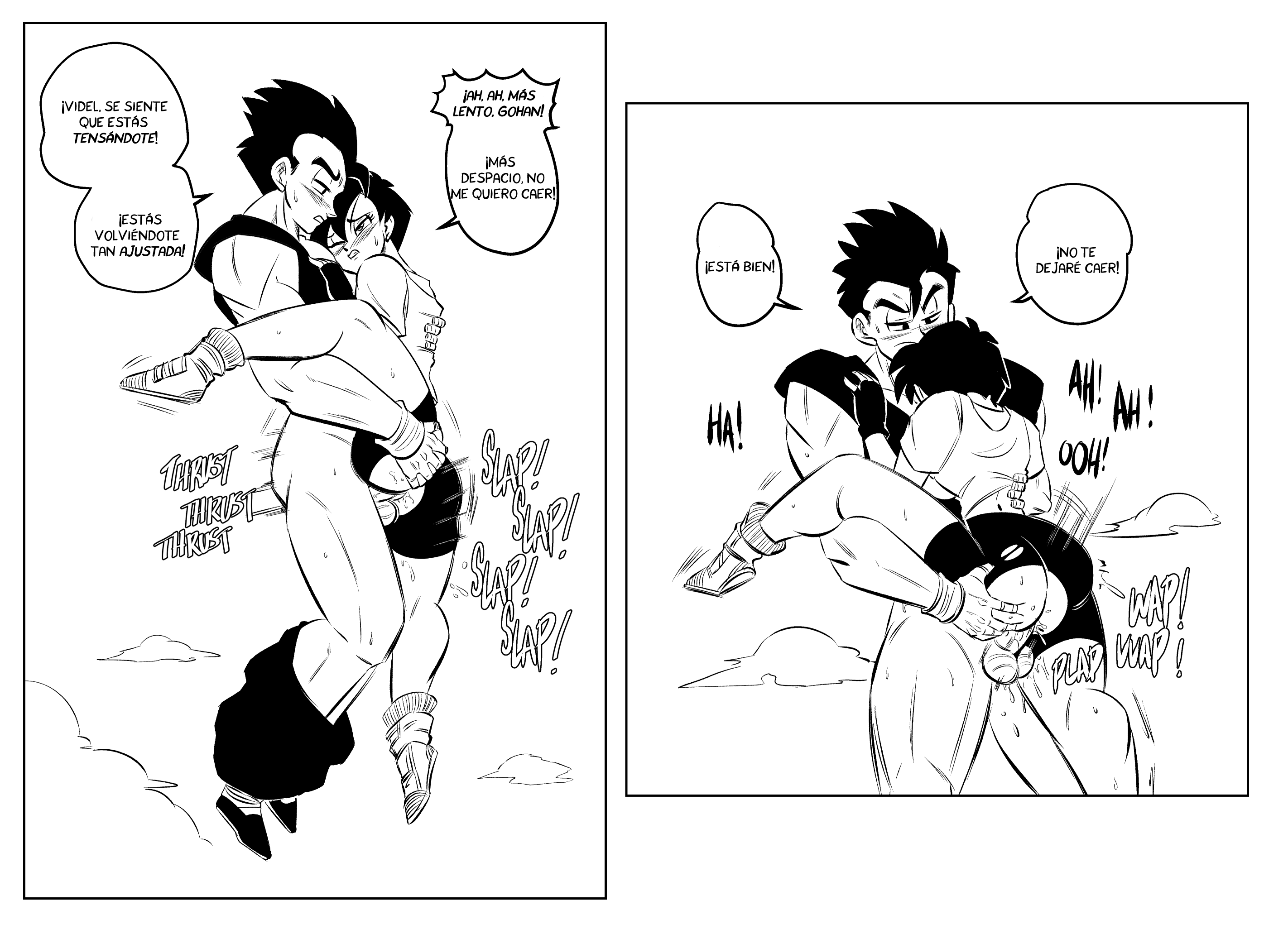 [FunsexyDB] Midair Training (Dragon Ball Z)