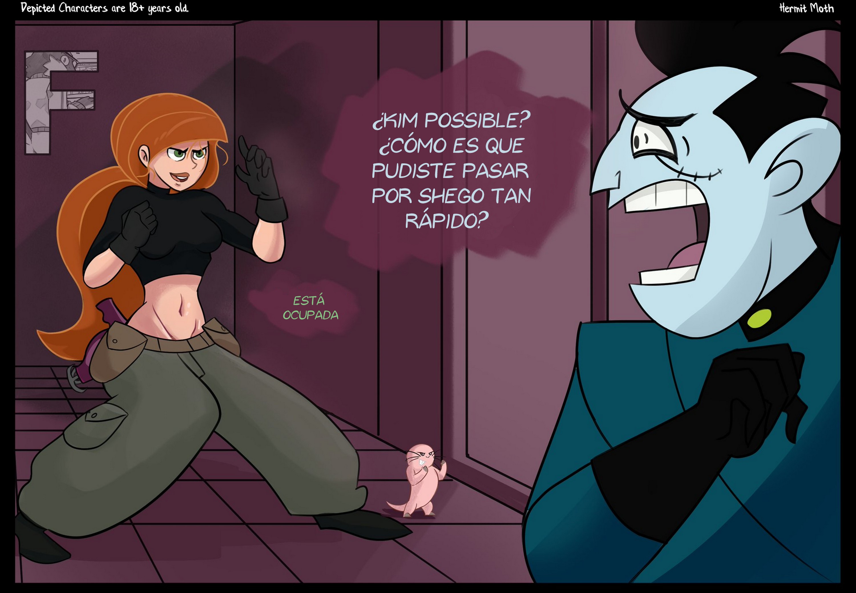 [Hermit Moth] Shego’s Distraction (Kim Possible)