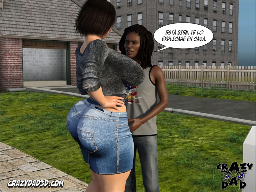 [CrazyDad3D] Foster Mother 4 (Comic Porn)