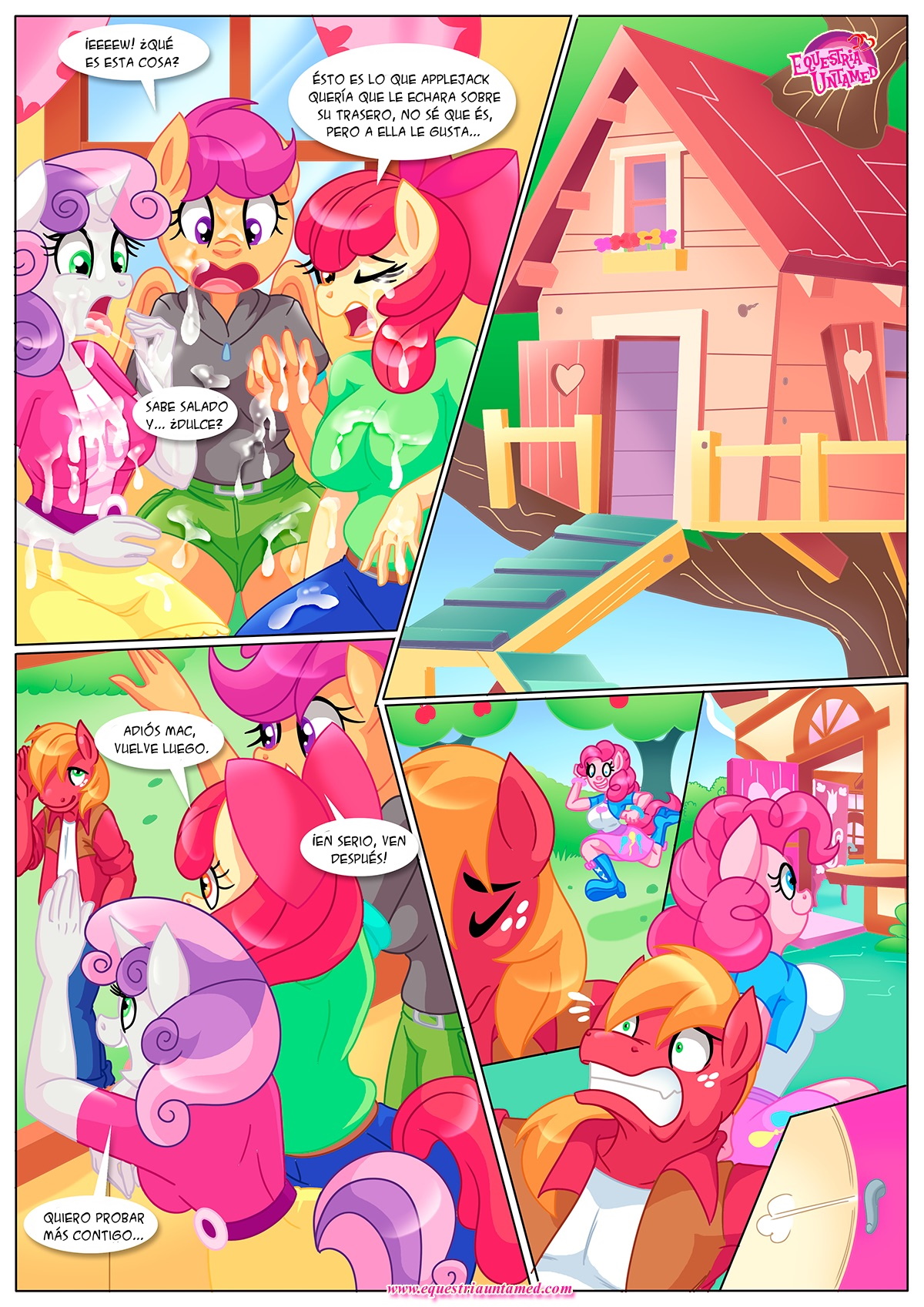 [Palcomix] Applejack's Secret Is Out (My Little Pony Friendship Is Magic)