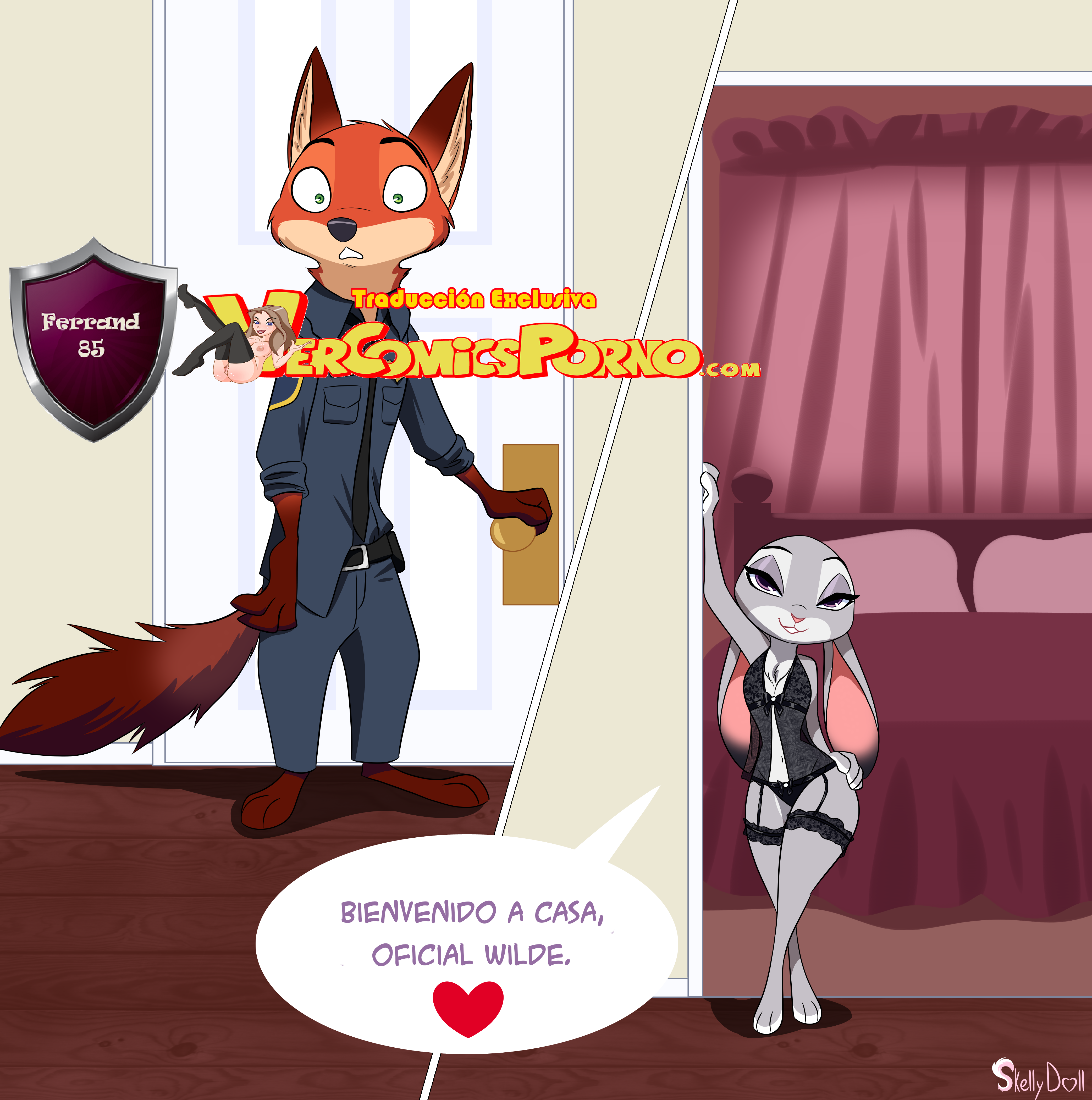 [SkellyDoll] After Work (Zootopia)