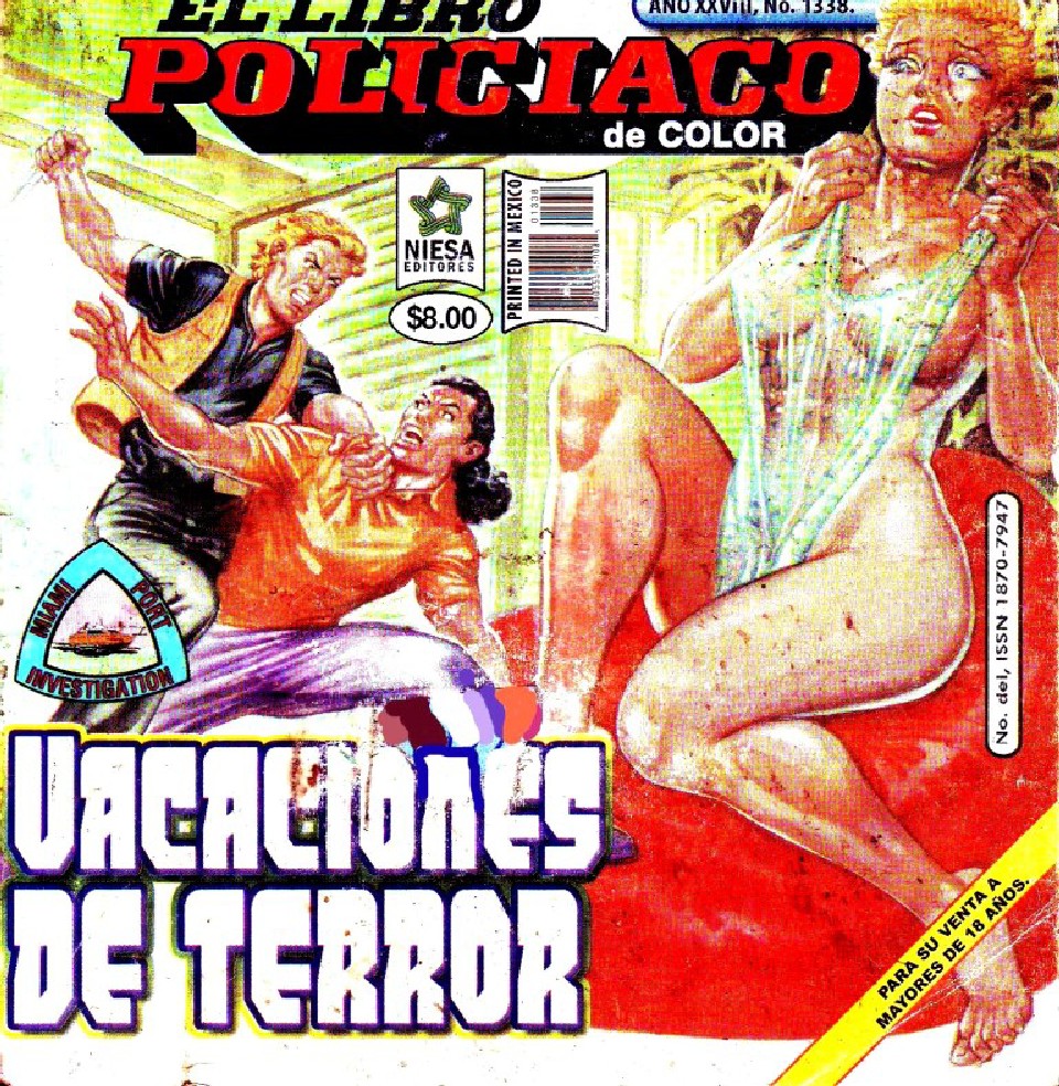 [Comics Mexicanos] El Libro Policiaco de Color 1338