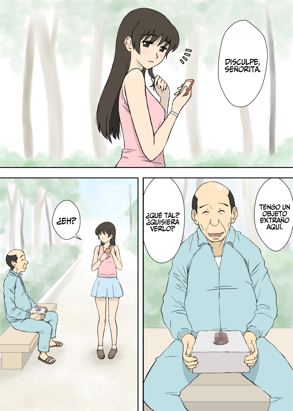 [Urakan] El Deseo de Parto Sencillo de Nanako (Comic Porn)