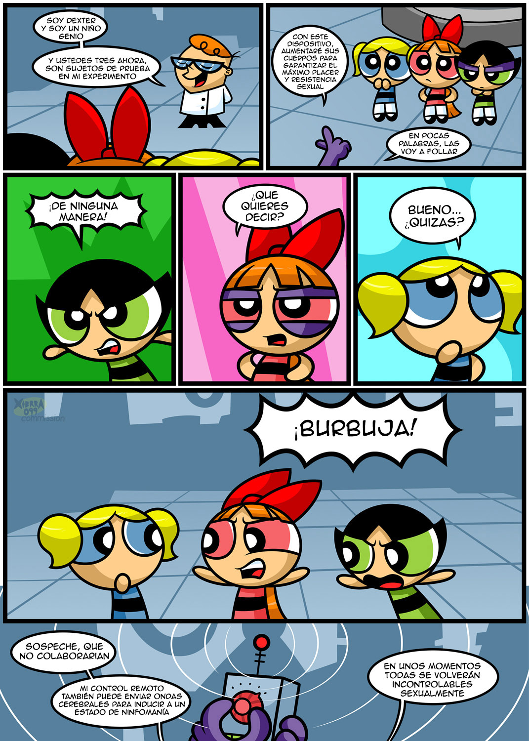 [Xierra099] Dexter’s Girls (The Powerpuff Girls, Dexter’s Laboratory)