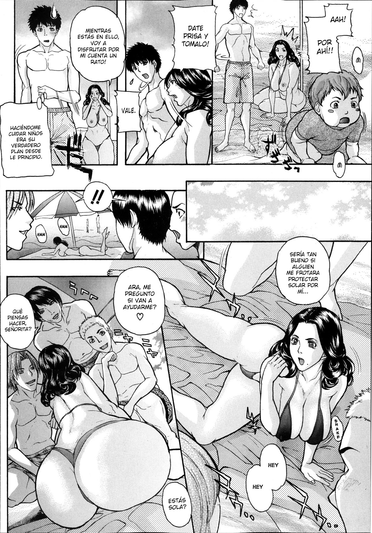 [Sawada Daisuke] Madre Veraniega (Comic Porn)