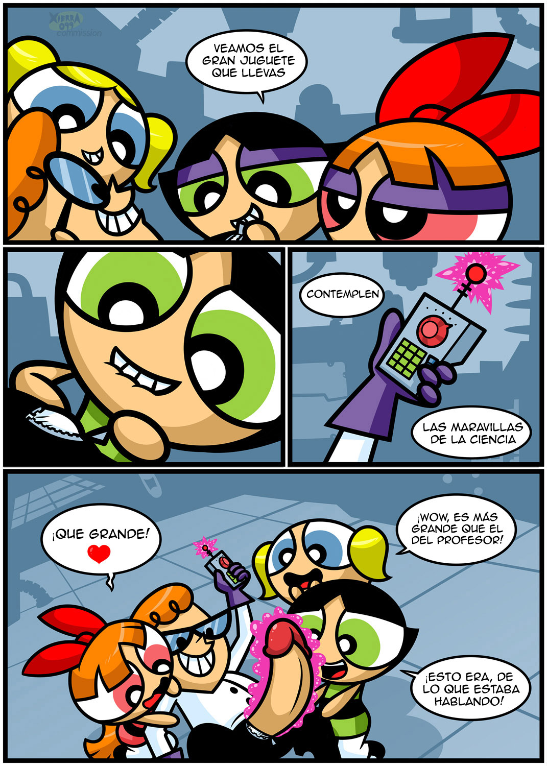 [Xierra099] Dexter’s Girls (The Powerpuff Girls, Dexter’s Laboratory)