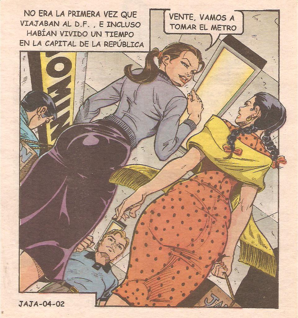 [Comics Mexicanos] Buenotas y Ja-jaladoras 004