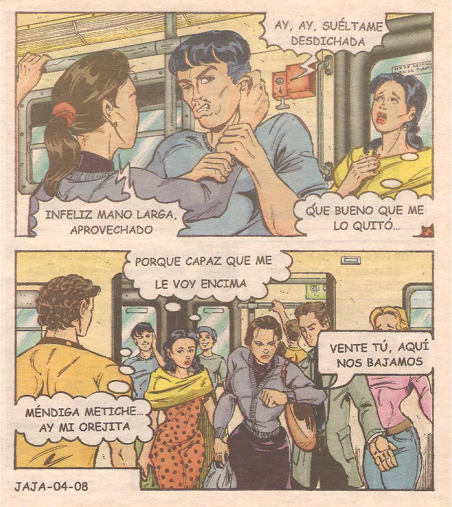 [Comics Mexicanos] Buenotas y Ja-jaladoras 004