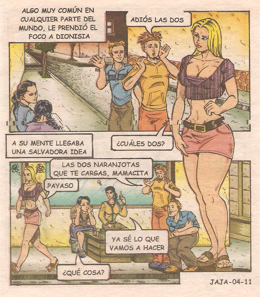 [Comics Mexicanos] Buenotas y Ja-jaladoras 004