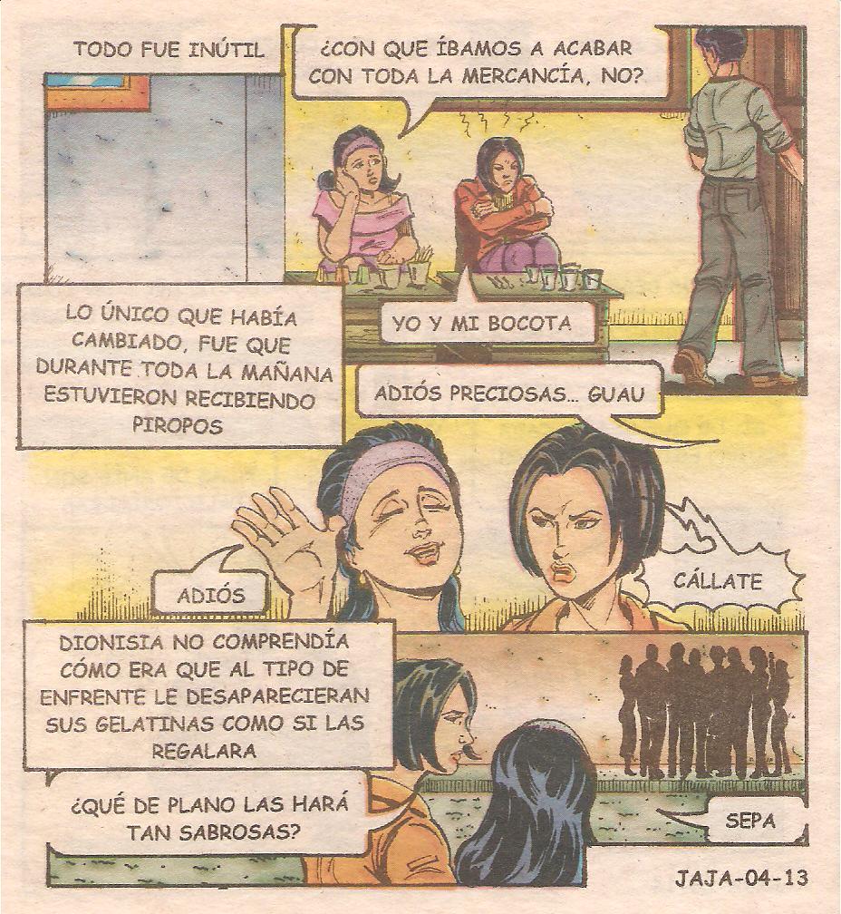 [Comics Mexicanos] Buenotas y Ja-jaladoras 004