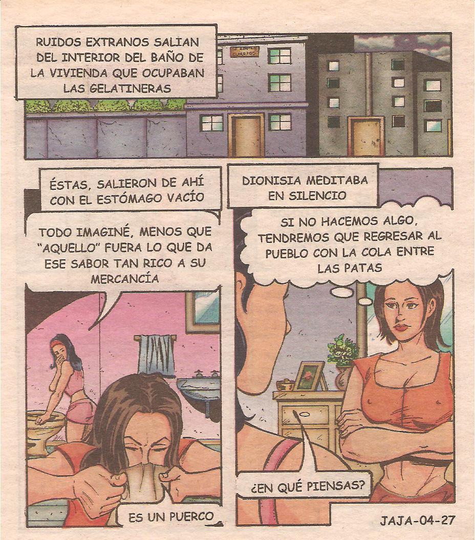 [Comics Mexicanos] Buenotas y Ja-jaladoras 004