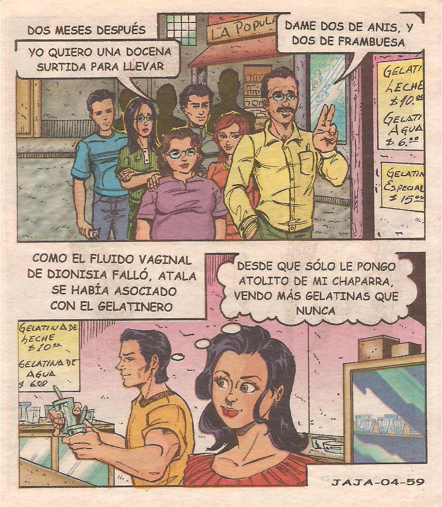 [Comics Mexicanos] Buenotas y Ja-jaladoras 004