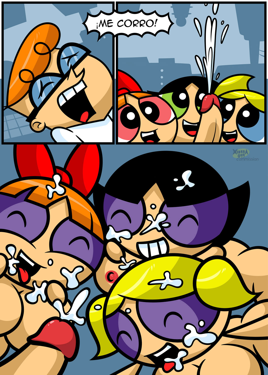 [Xierra099] Dexter’s Girls (The Powerpuff Girls, Dexter’s Laboratory)