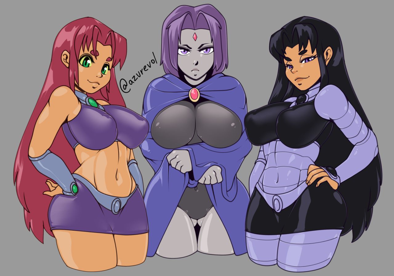 [Azurei] Teen Titans (Comic Porn)