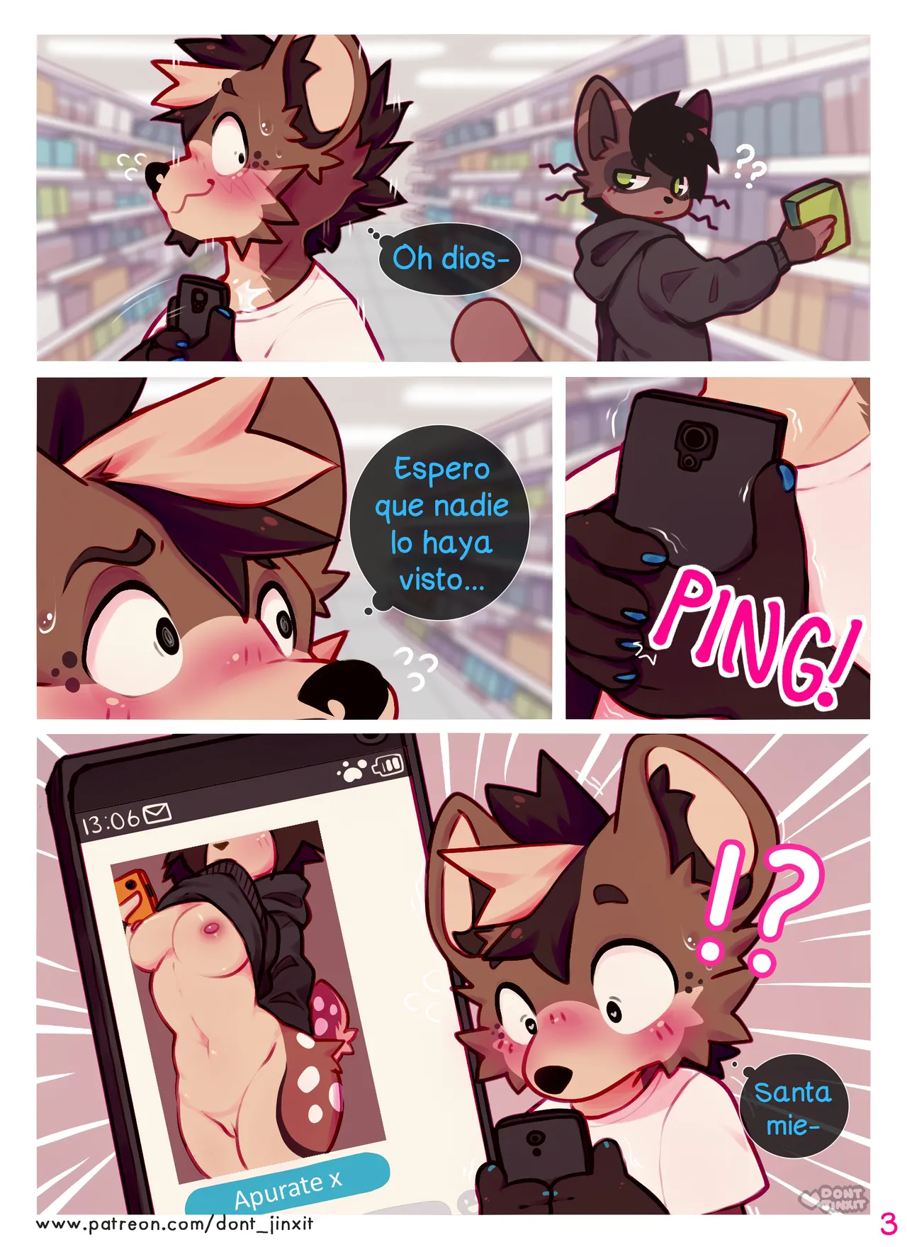 [Jinxit] Sexting (Furry Porn)