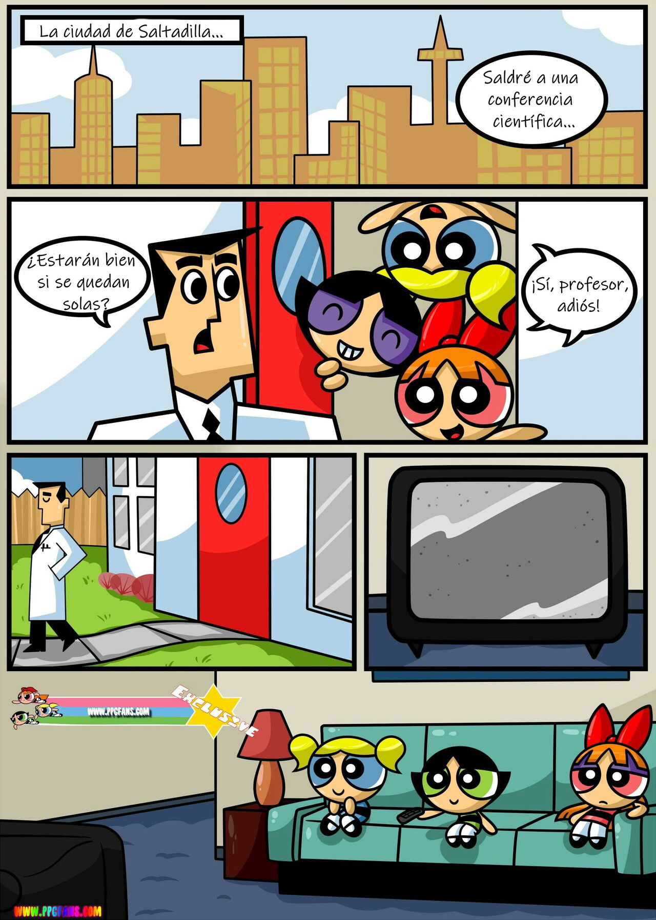 [Xierra099] – The Home Alone Adventure – (The Powerpuff Girls)