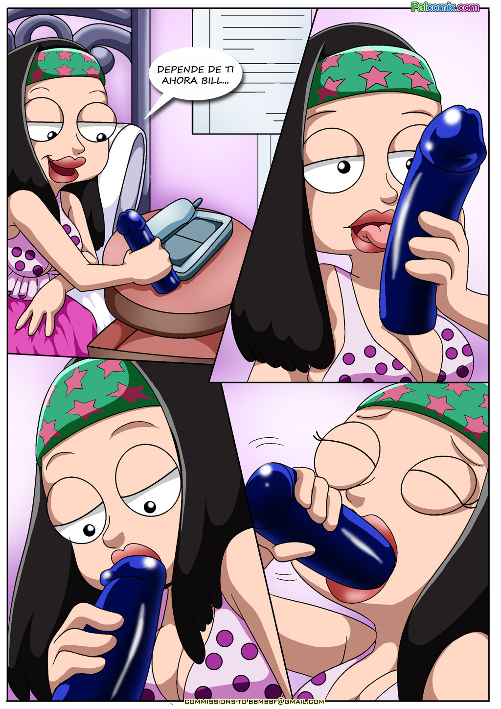 [Palcomix] American Sex (American Dad Un agente de familia)