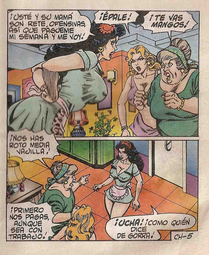 [Comics Mexicanos] Chambeadoras 121