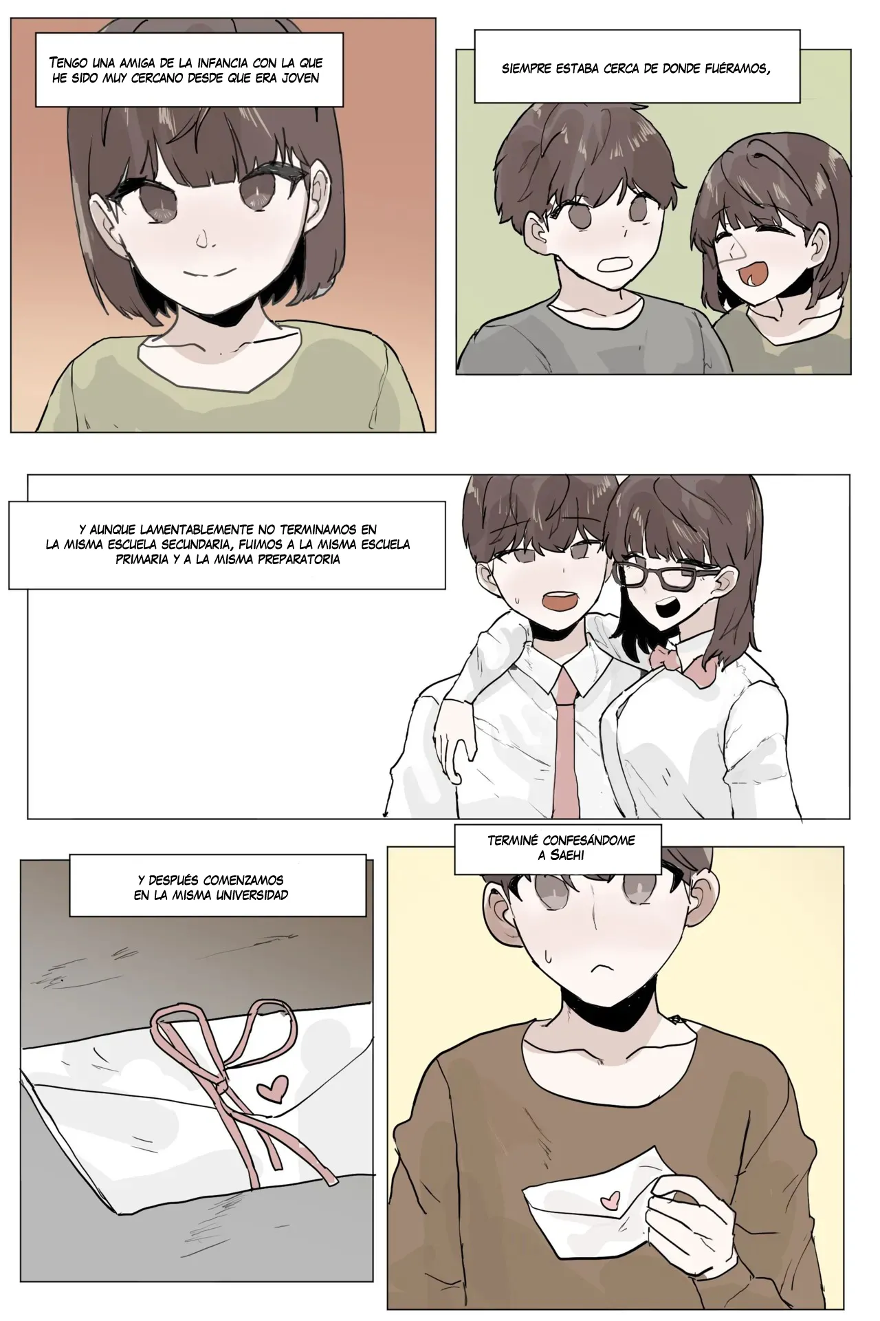 [k8on] Sokkubchinguleul NTR Danghaneun Manhwa | Un Manhwa Donde Mi Amiga De La Infancia Me Hace NTR (Hentai)