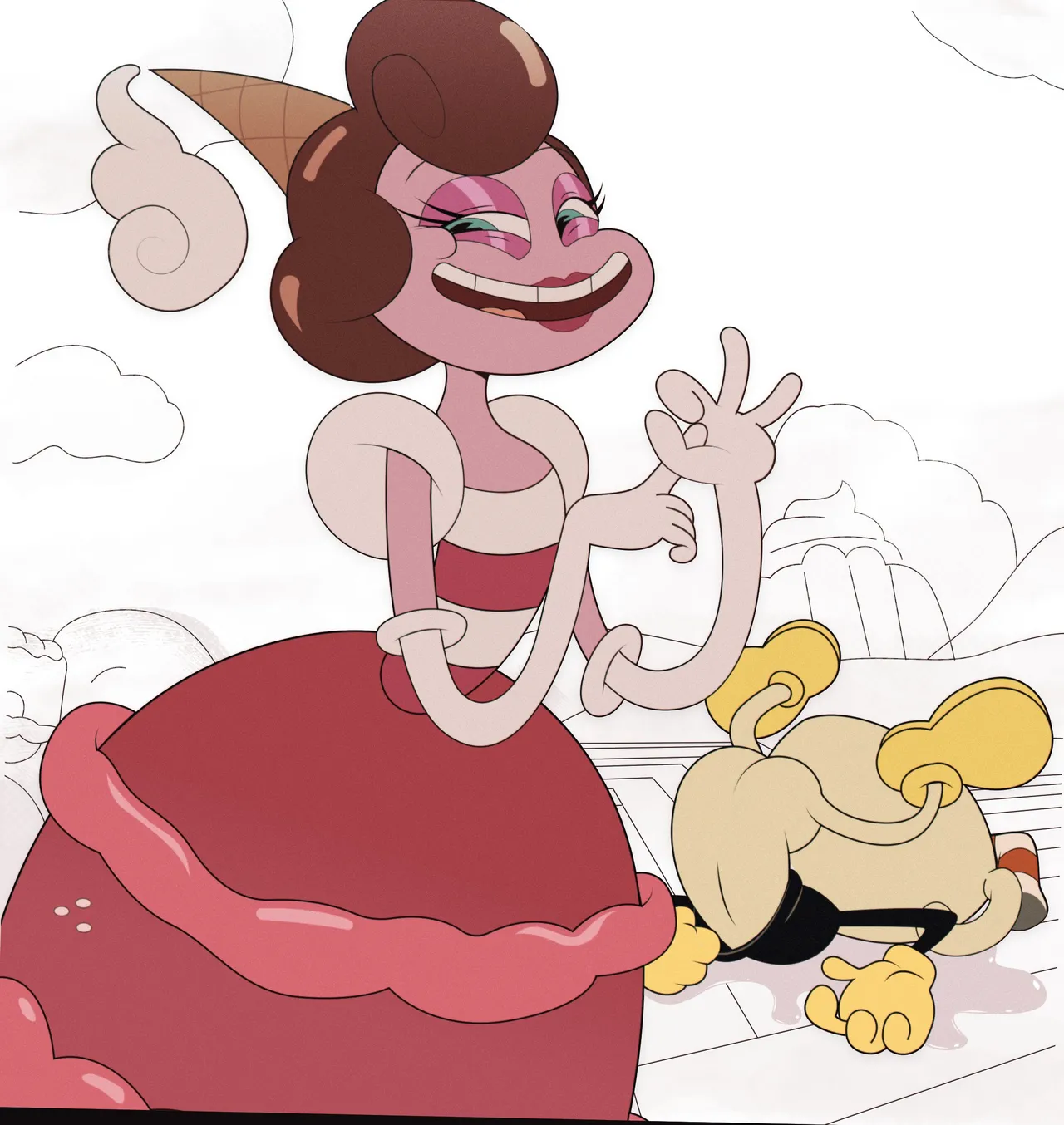 [Gosgoz] Cuphead (Comic Porn)