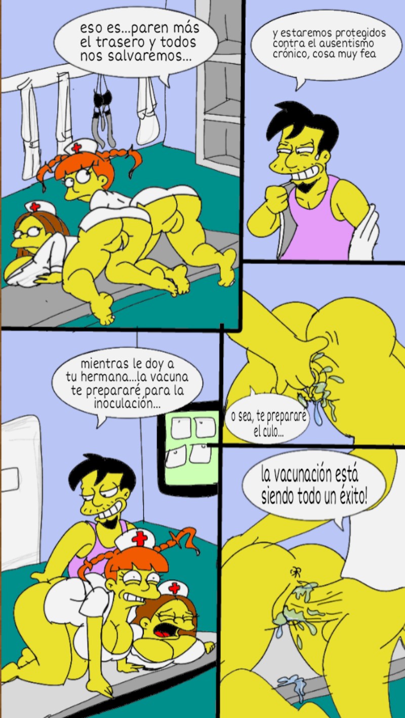 [maxtlat] Las Spucklers – visita hospitalaria (los simpsons)