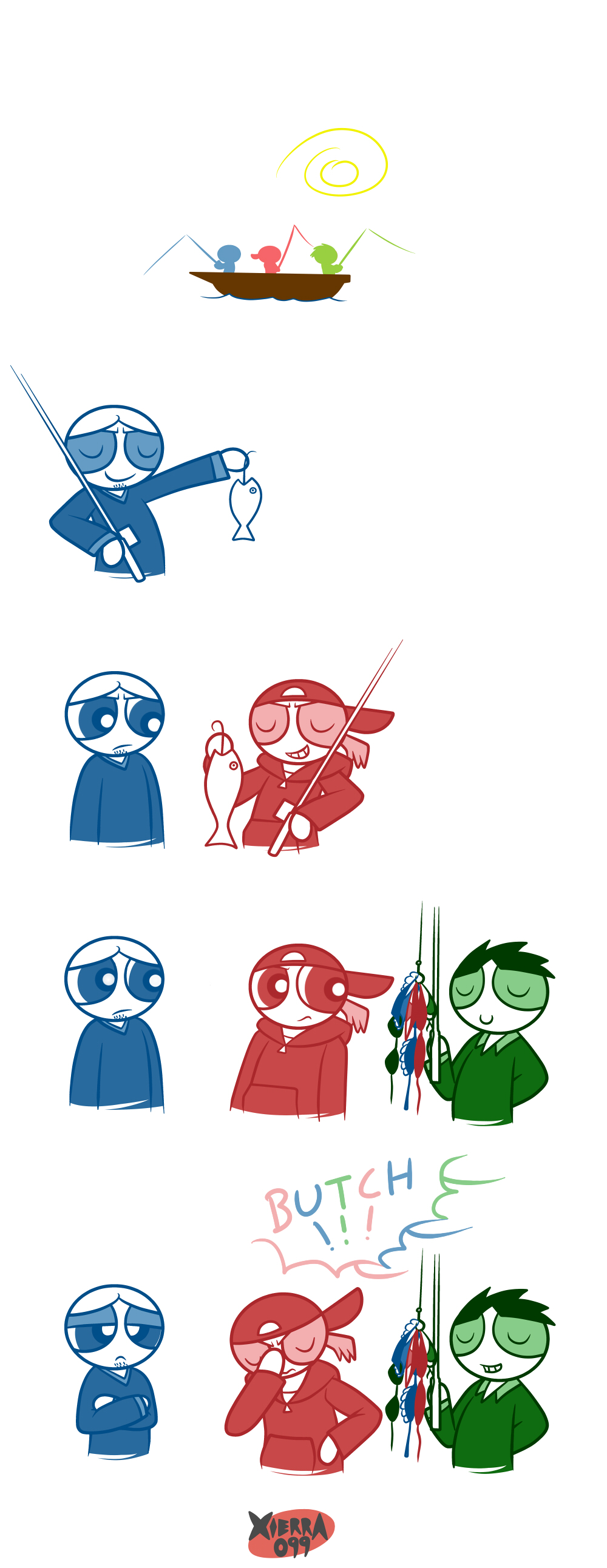 [Xierra099] PPG Strips (The PowerPuff Girls)