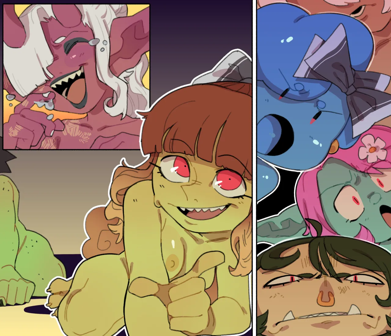 [Knuxy] Goblin Juice Comic (Comic Porn)