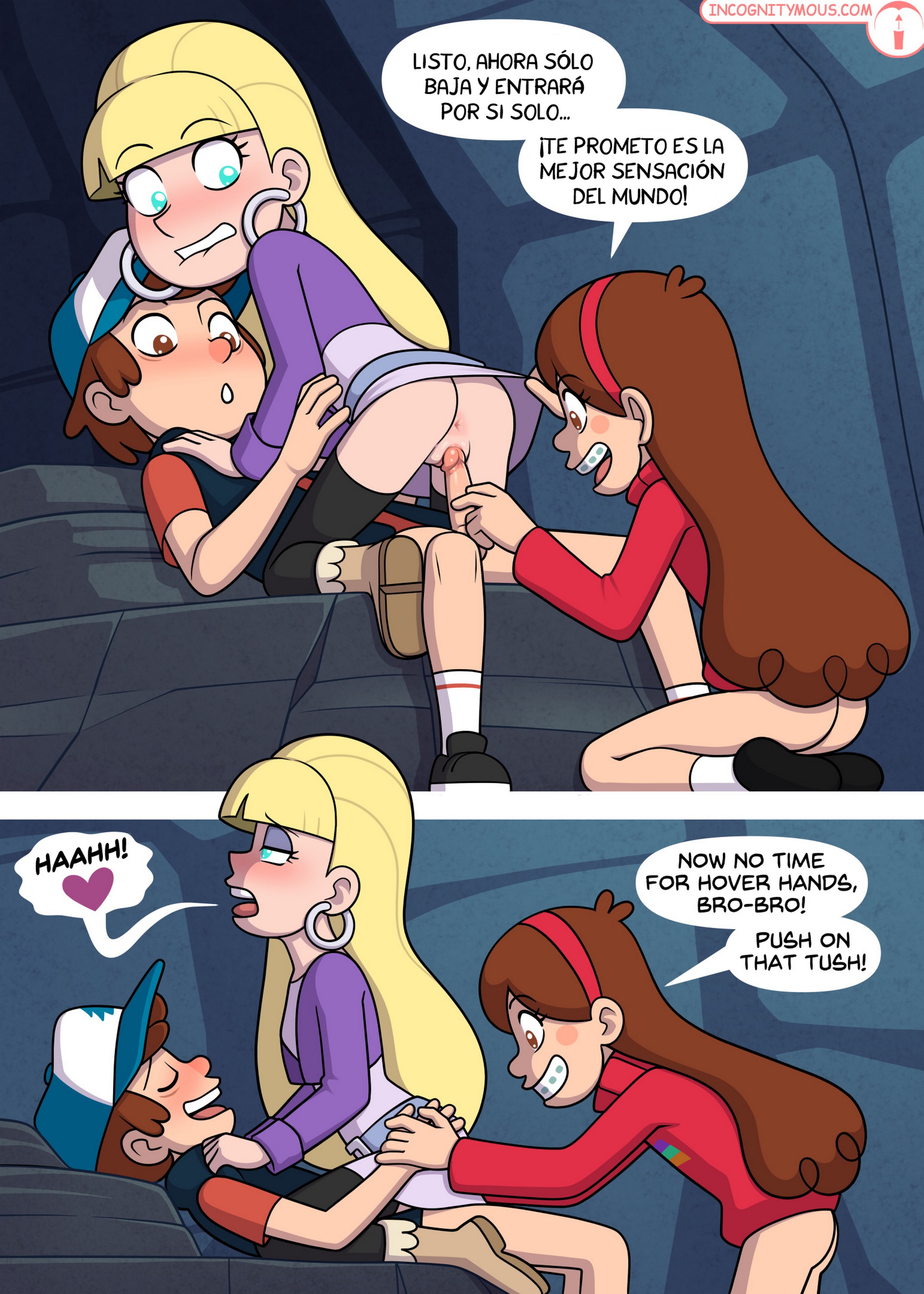 [Incognitymous] Gravity Falls (Comic Porn)