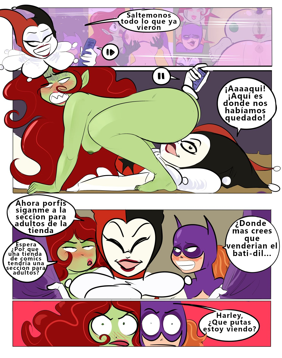 [Damnvlado] Dc Superhero girls strip game (DC Superhero girls)