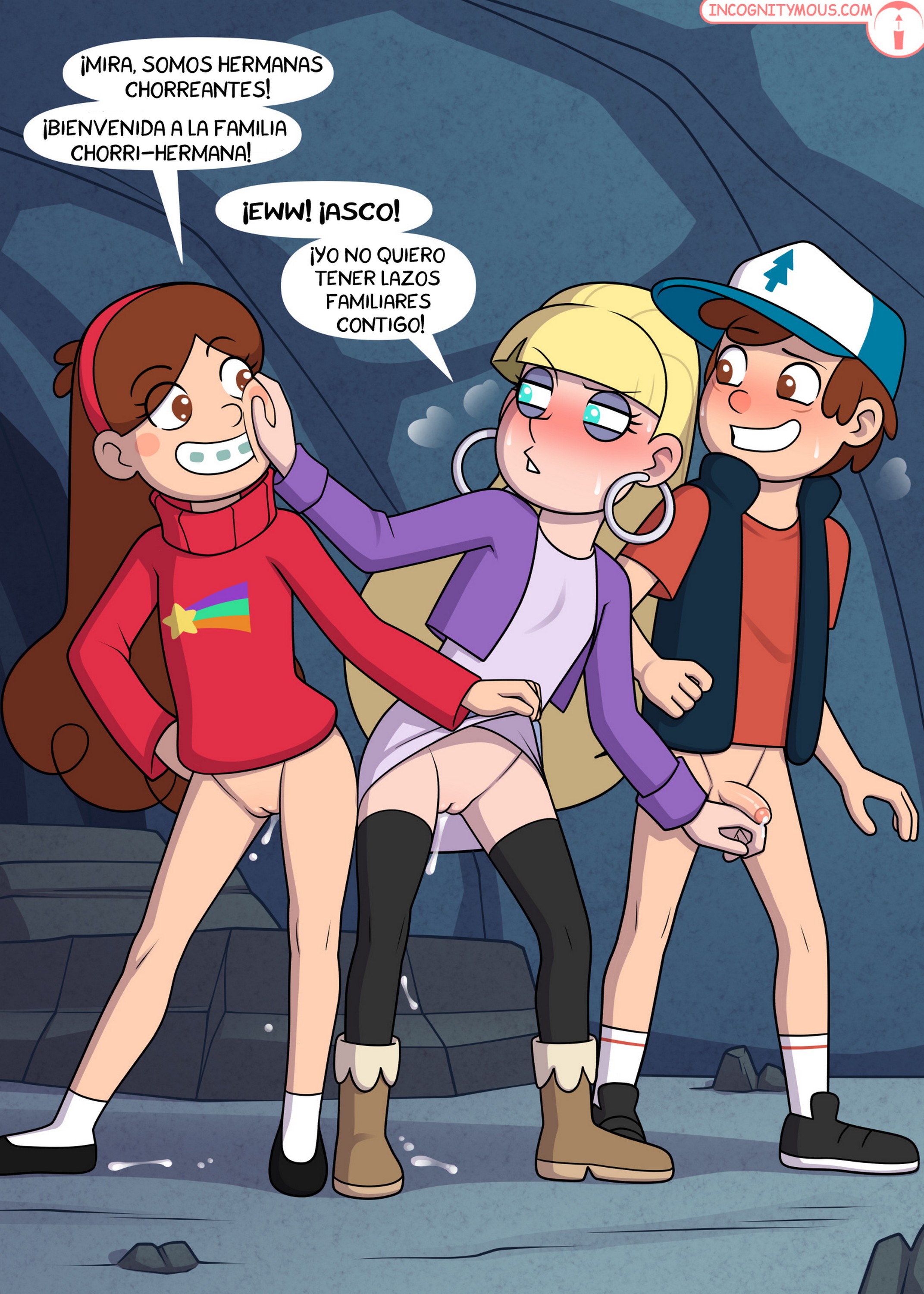 [Incognitymous] Gravity Falls (Comic Porn)