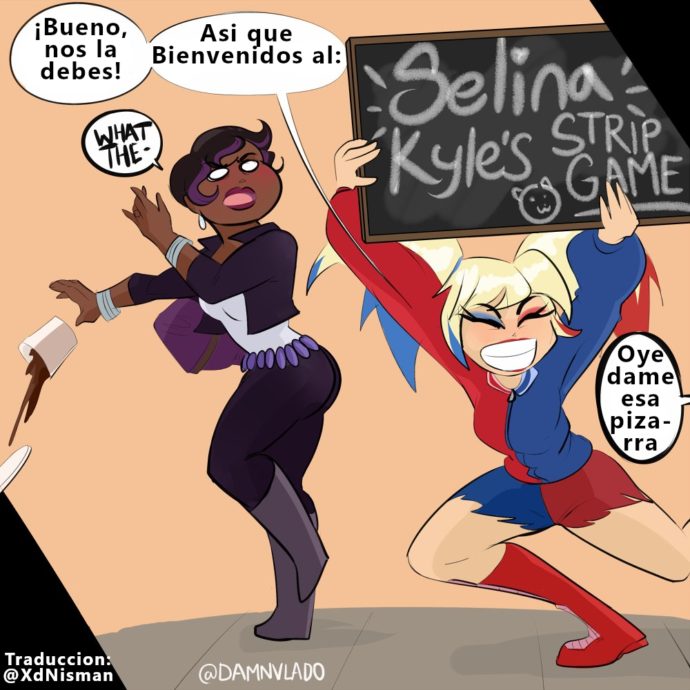 [Damnvlado] Dc Superhero girls strip game (DC Superhero girls)