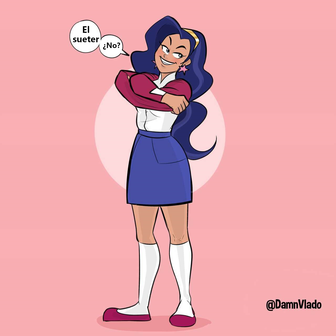 [Damnvlado] Dc Superhero girls strip game (DC Superhero girls)