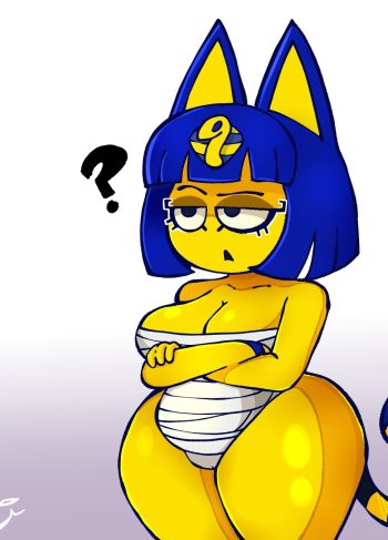 [AfroNSFW] Ankha’s new friend El nuevo amigo de Ankha (Animal Crossing)