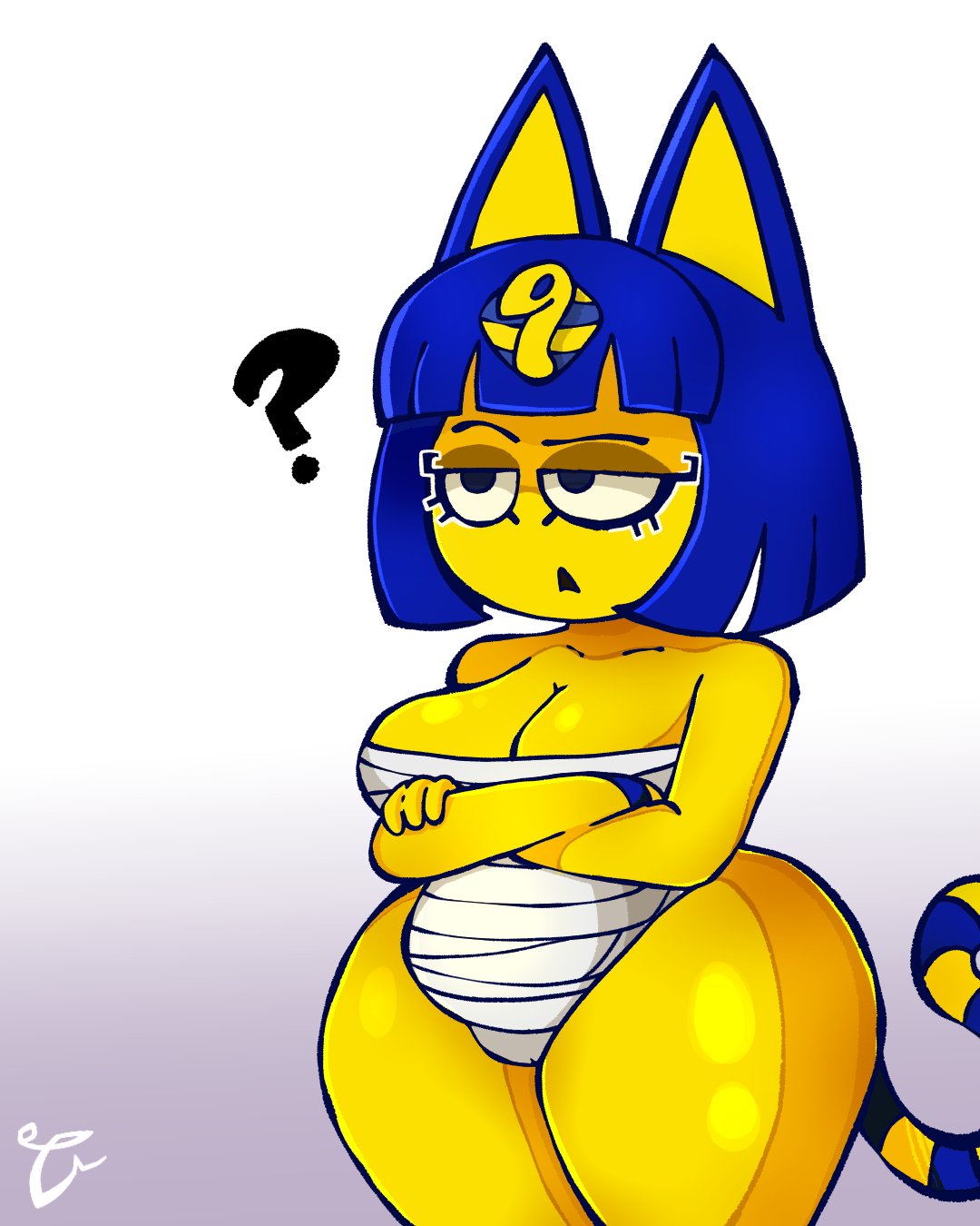 [AfroNSFW] Ankha’s new friend El nuevo amigo de Ankha (Animal Crossing)