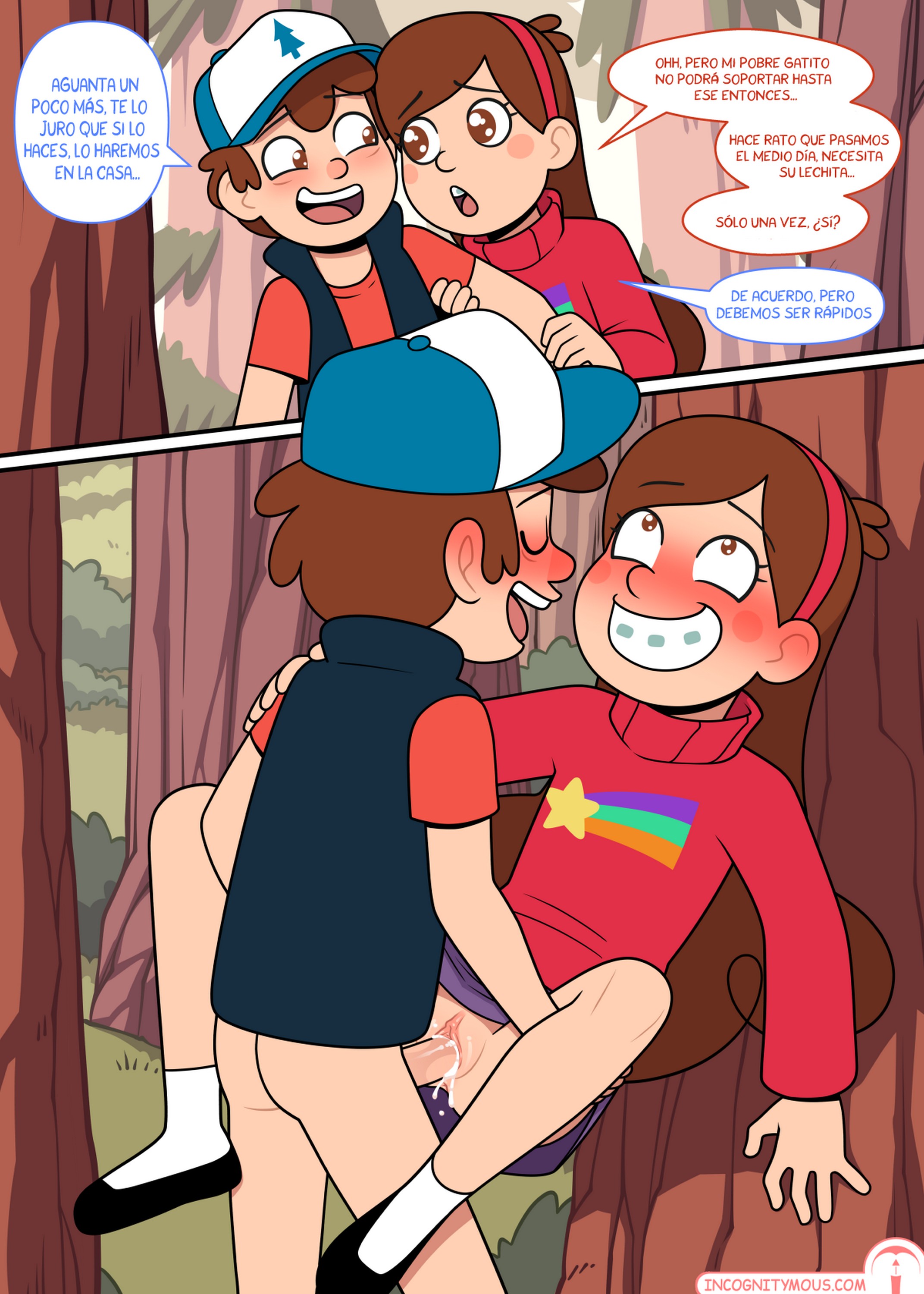 [Incognitymous] Gravity Falls (Comic Porn)