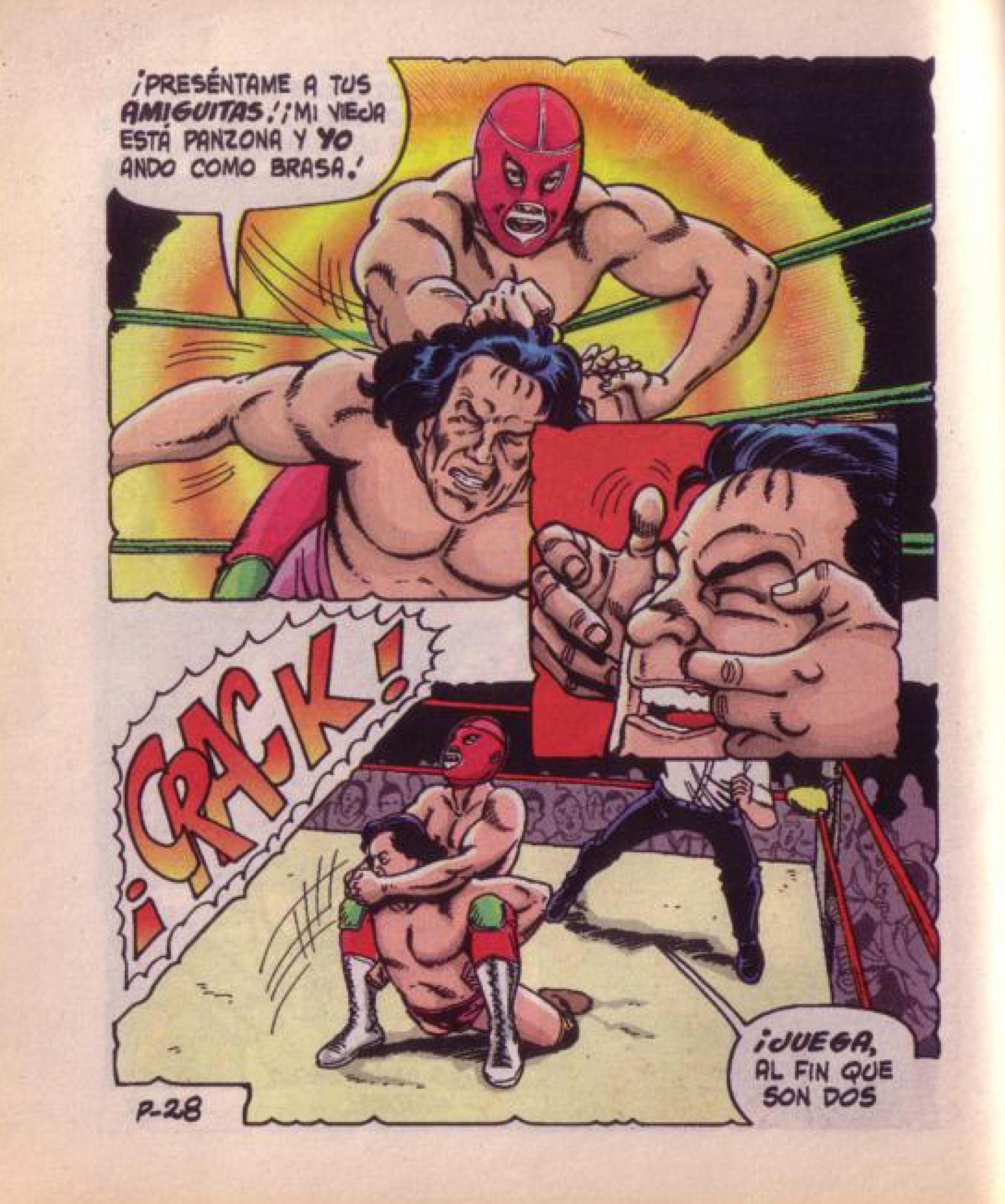 [Comics Mexicanos] Luchas Calientes 002