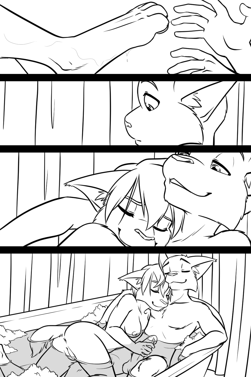 [blackkitten] Saturday Mornings (Furry Porn)